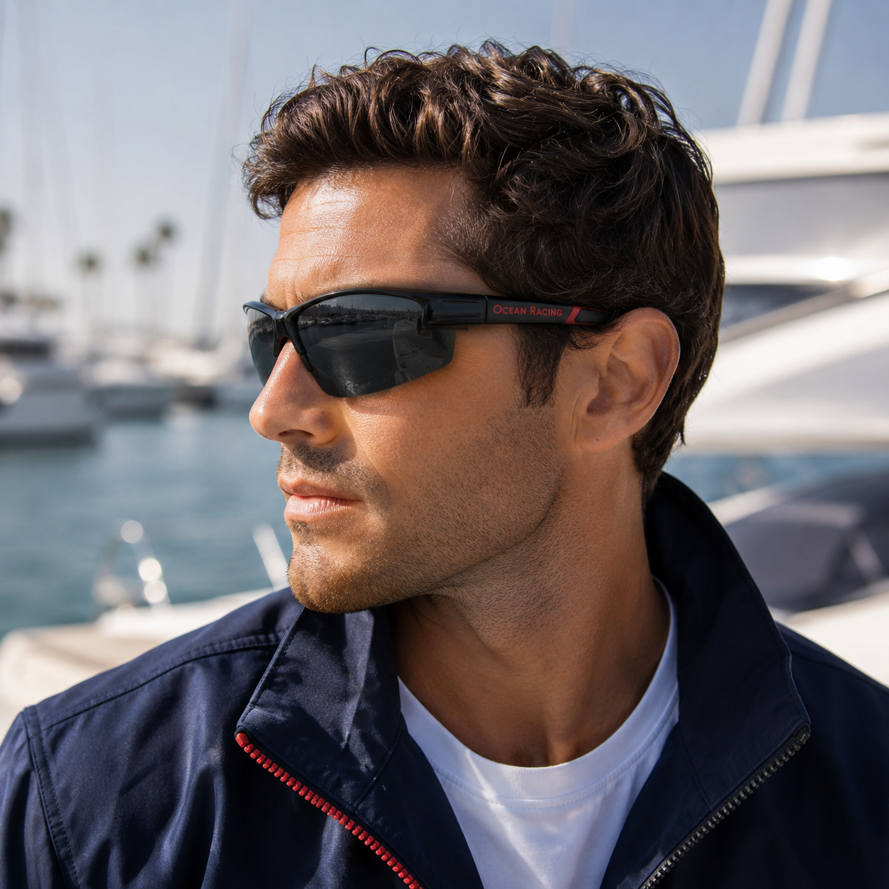Gloss Black / Gray Polarized Lens 3