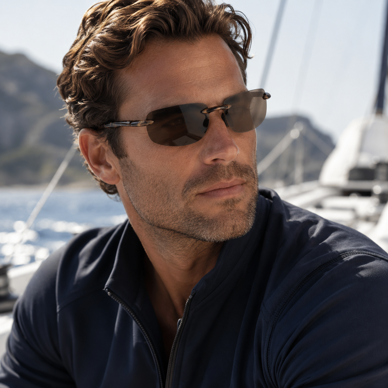 Gloss Tortoise / Brown Polarized Lens 3
