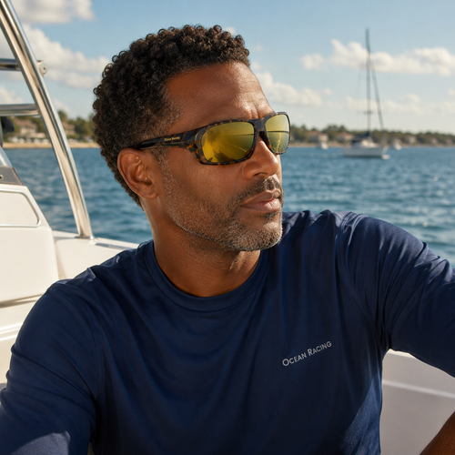 Gloss Tortoise / Gold Mirror Polarized Lens 2