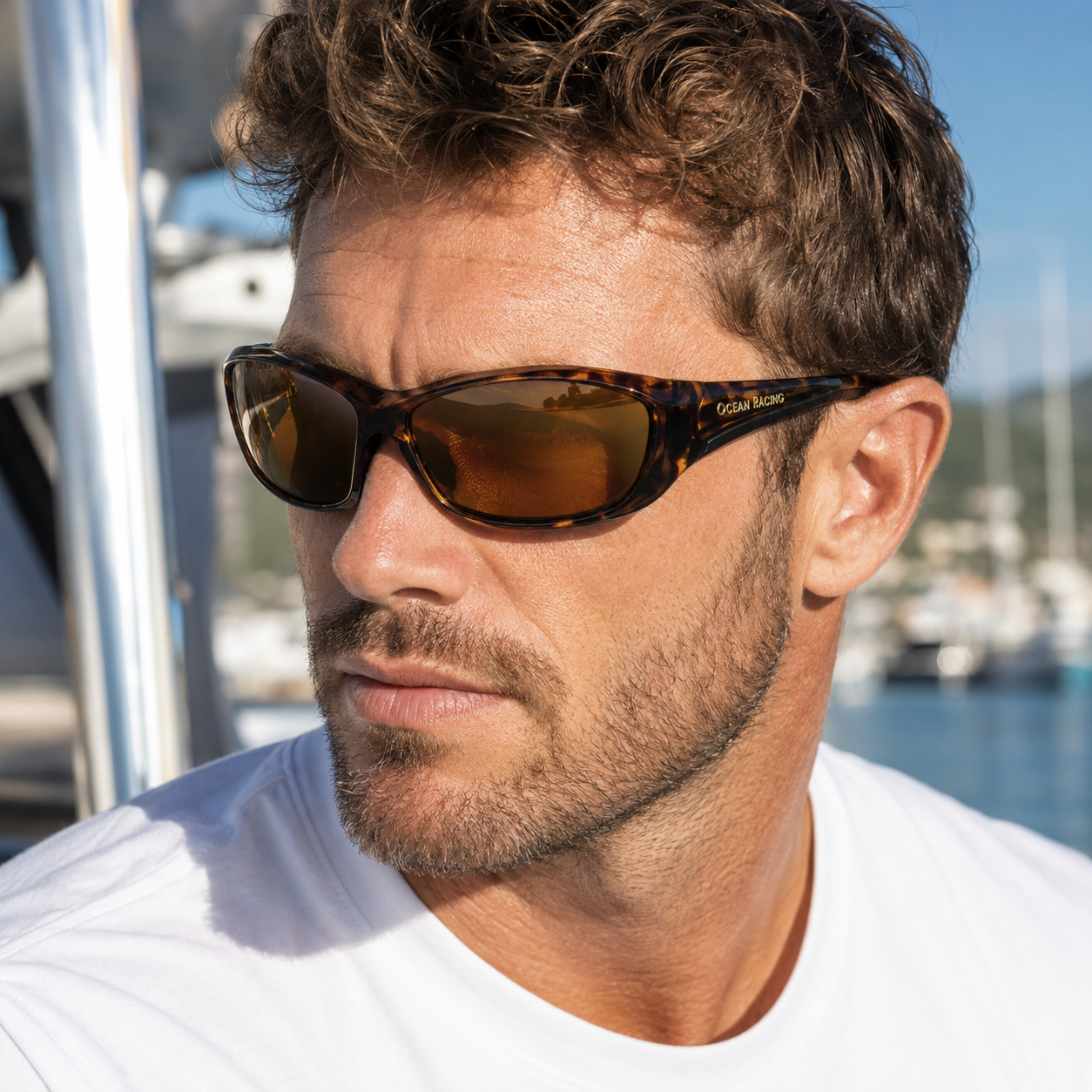 Gloss Tortoise / Gold Polarized Lens 3