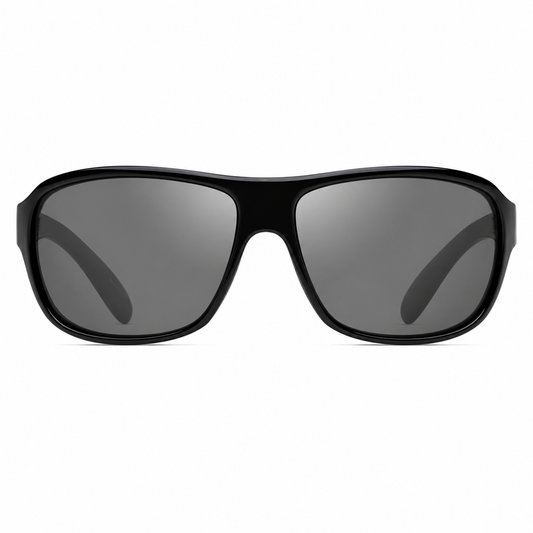 Gloss Black / Gray Polarized Lens 1