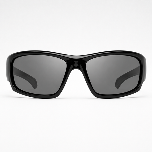 Gloss Black / Gray Polarized Lens 1
