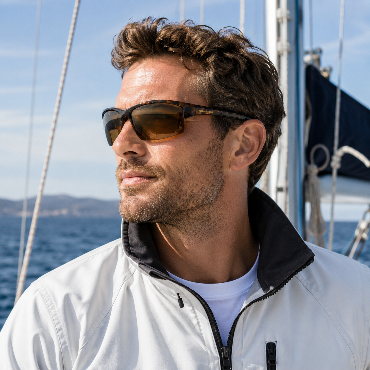 Gloss Tortoise / Brown Polarized Lens 2