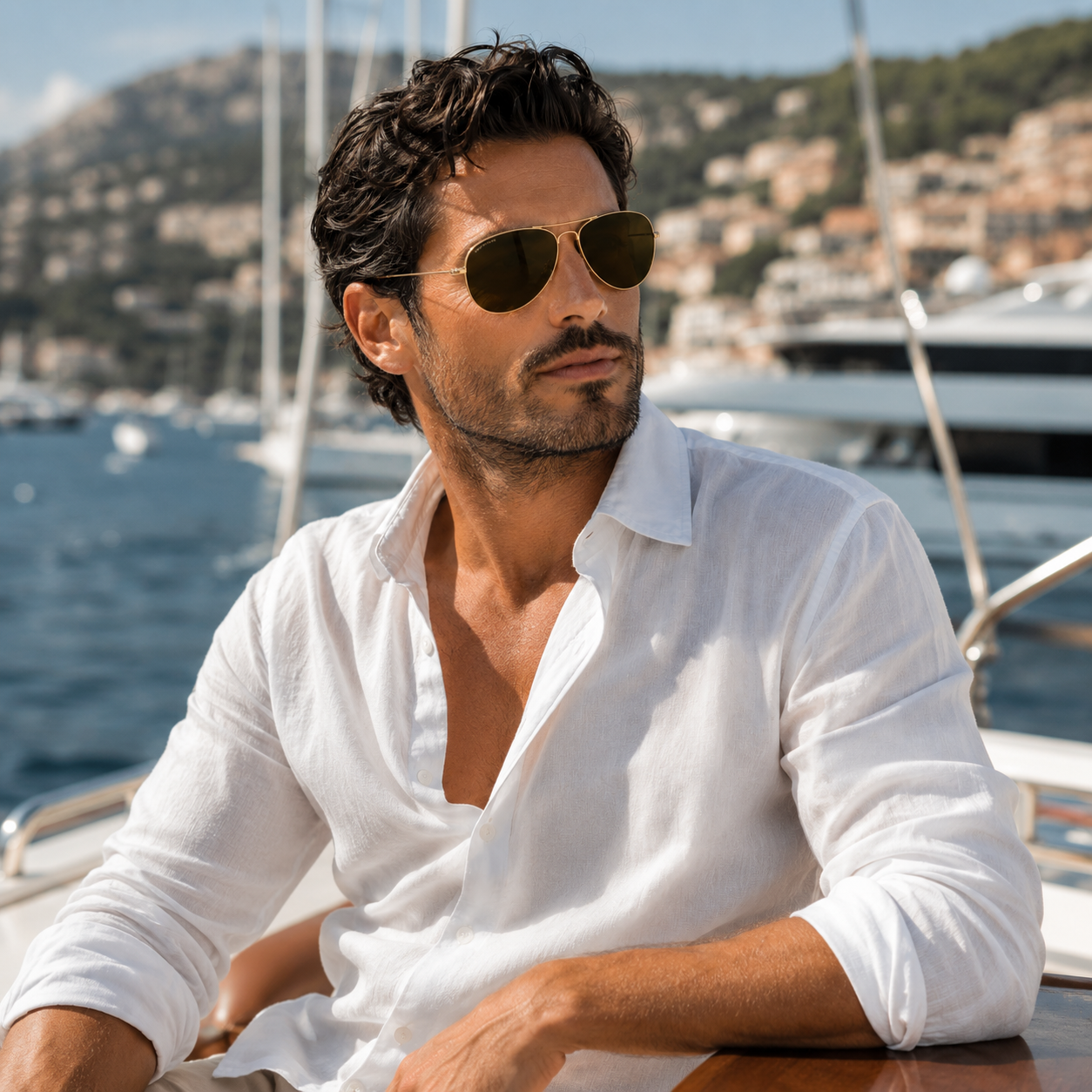 Gold Metal / Brown Polarized Lens 2