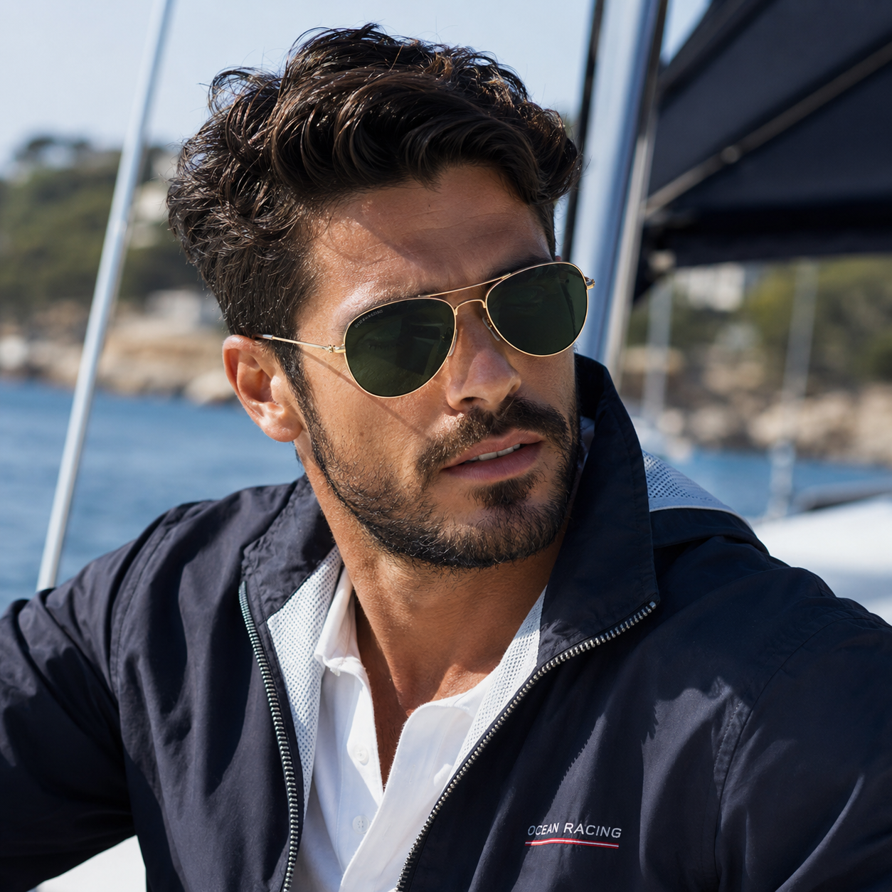 Gold Metal / G15 Green Polarized Lens 2