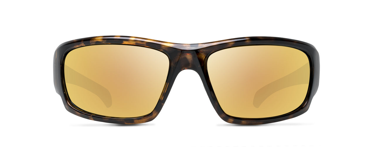 Gulfstream Tortoise & Gold Mirror Polarized Lenses