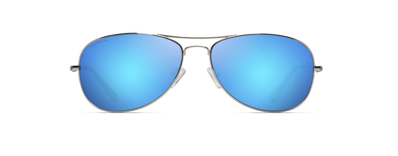 Jetstream 59mm Blue Mirror Silver Frame
