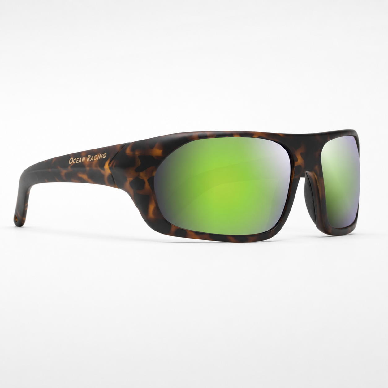 Matte Tortoise / Green Mirror Polarized Lens 4