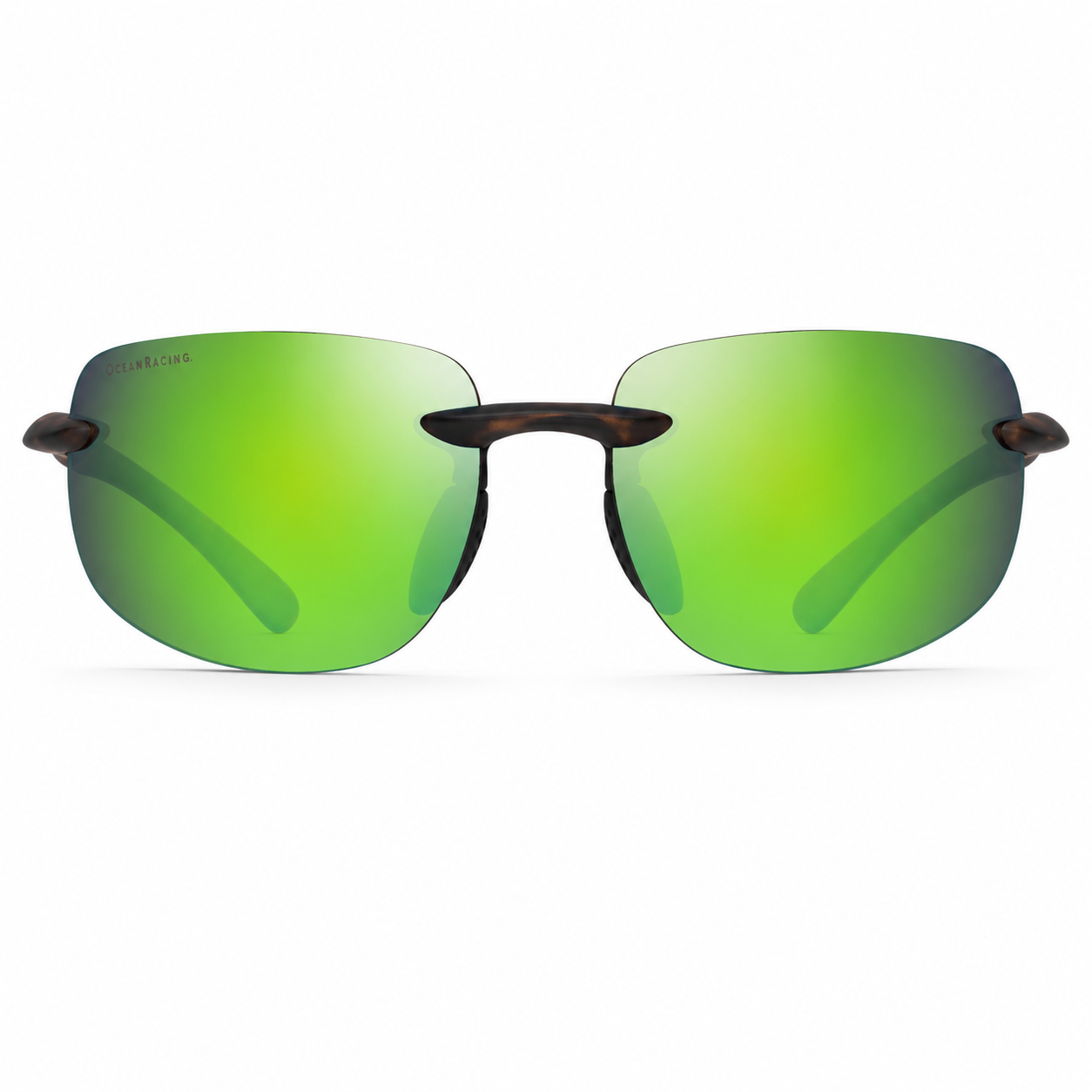 Matte Tortoise / Green Mirror Polarized Lens 1