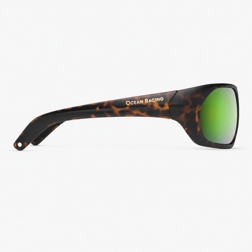 Matte Tortoise / Green Mirror Polarized Lens 5