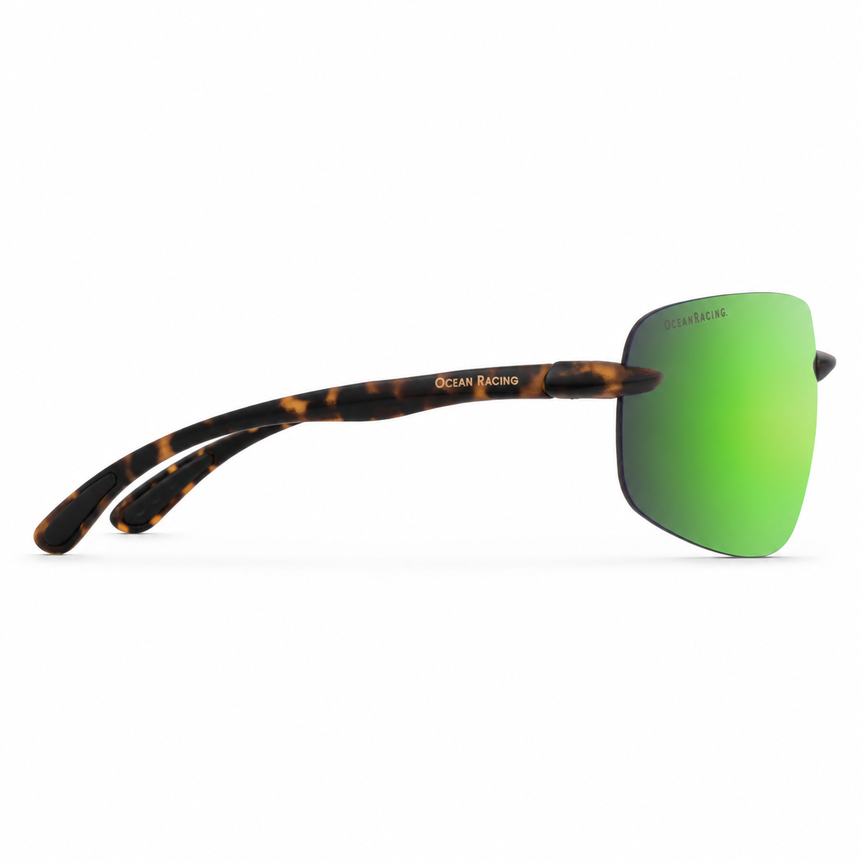 Matte Tortoise / Green Mirror Polarized Lens 5