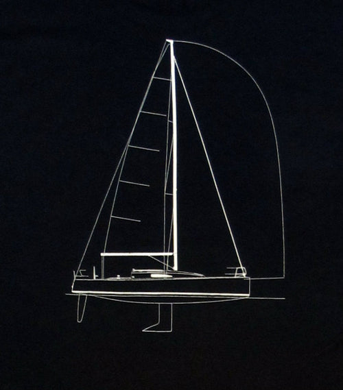 Navy Sprit Boat Shirt