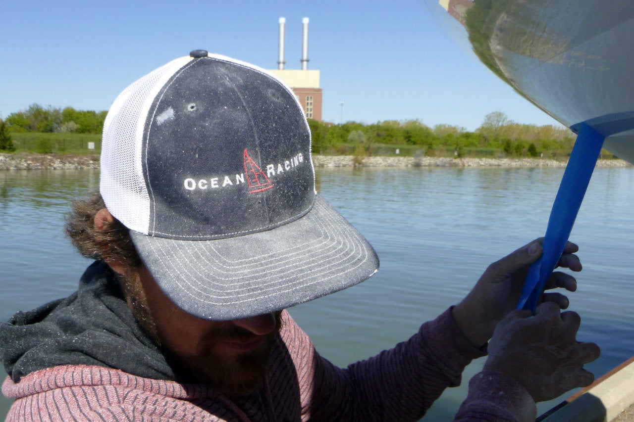 Ocean Racing Trucker Style Snap Back Cap